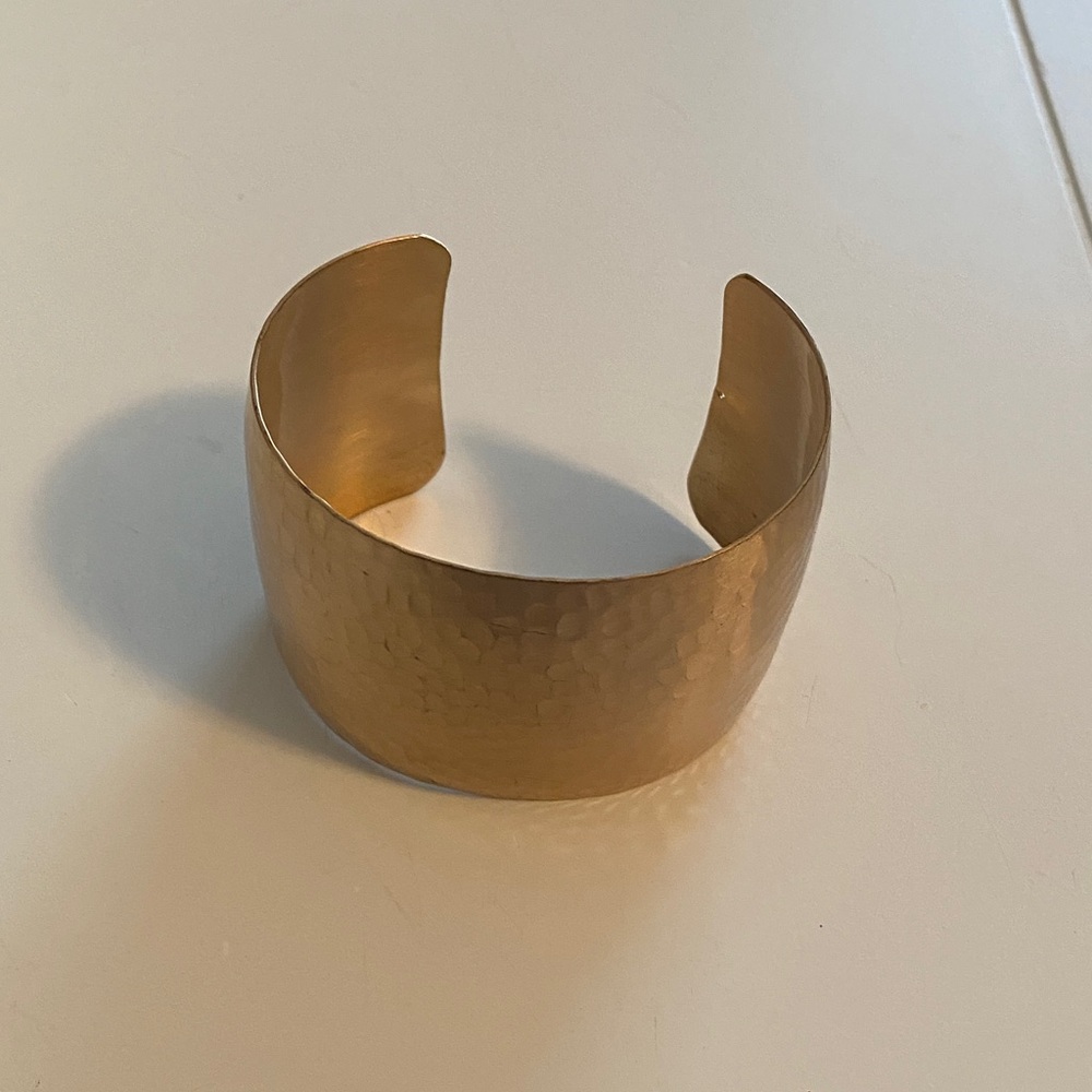 Cost Plus World Market Gold Cuff Bracelet